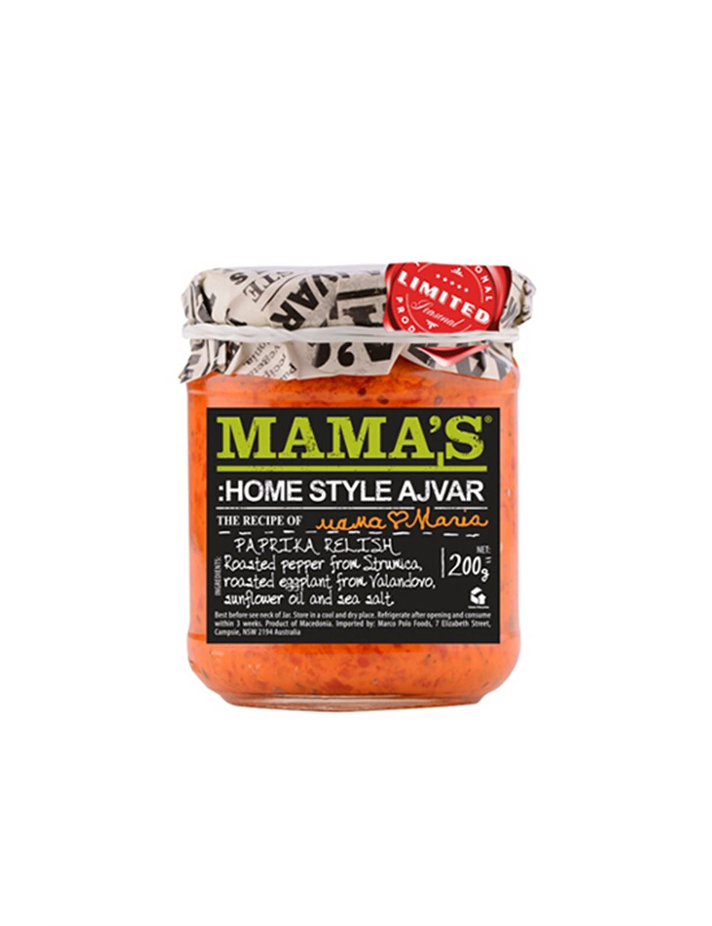 Ajvar Mamas doux 200g 